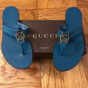 Authentic Gucci Thong Sandals